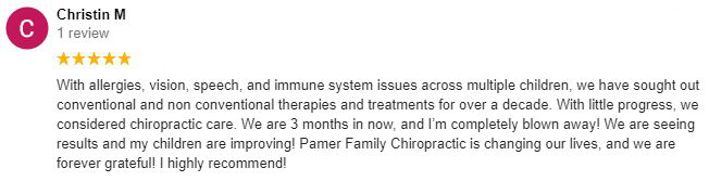 Chiropractic Powell OH Christin Testimonial